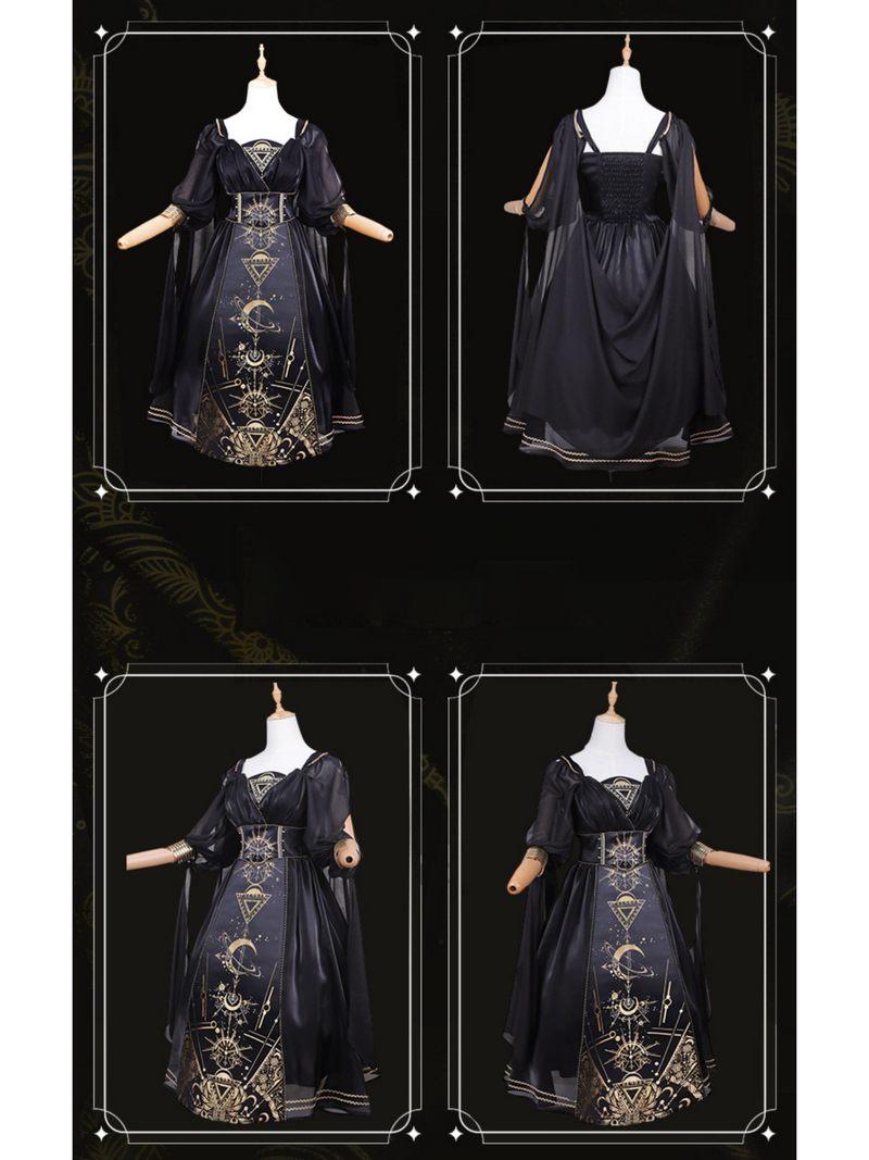 Nightmare Horus Classical Jumper Skirt(ミドル丈)