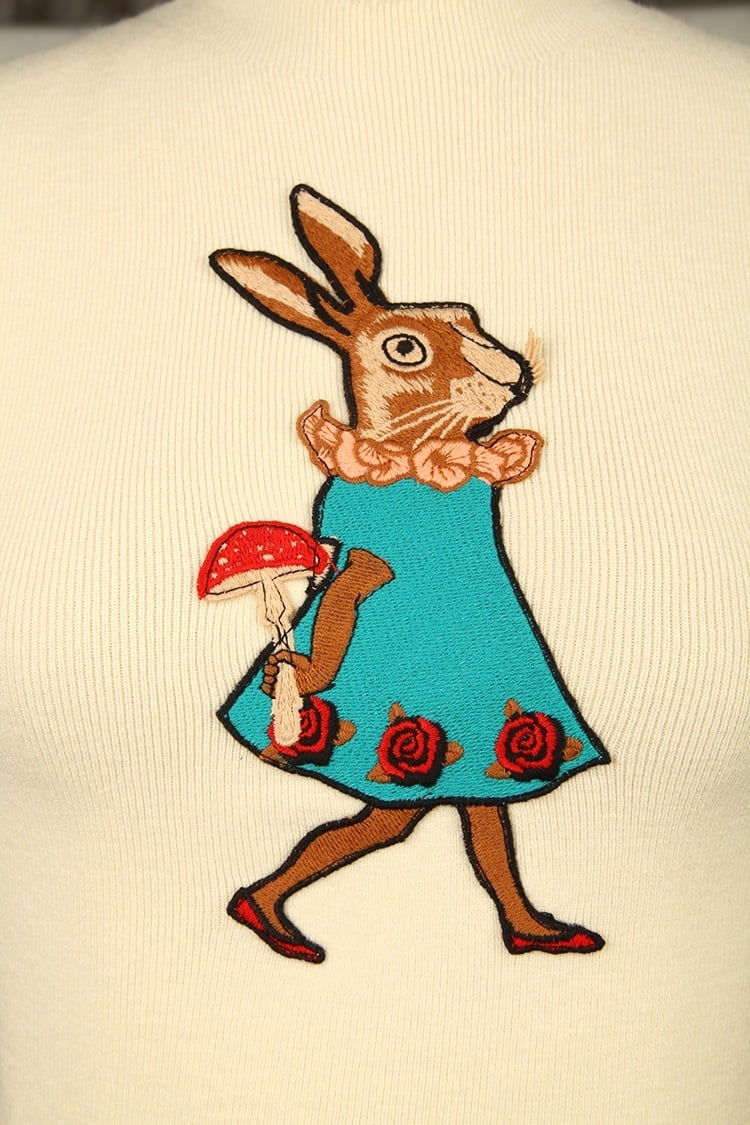 Fairy tale center rabbit tops