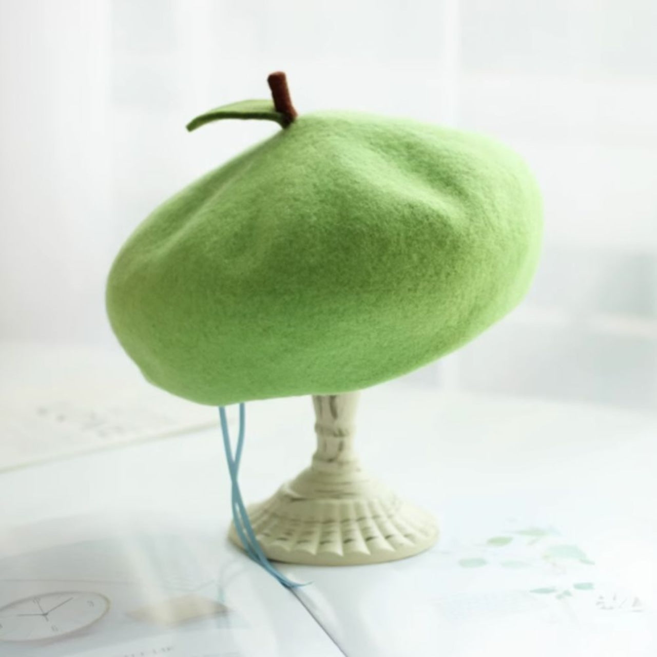 green apple beret
