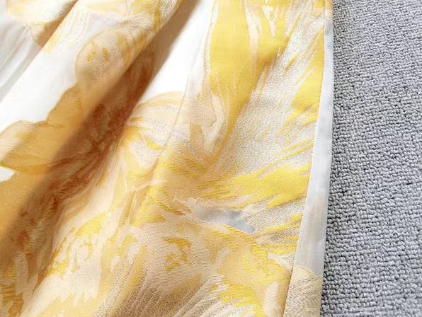 embroidered flowers high-waisted tutu skirt