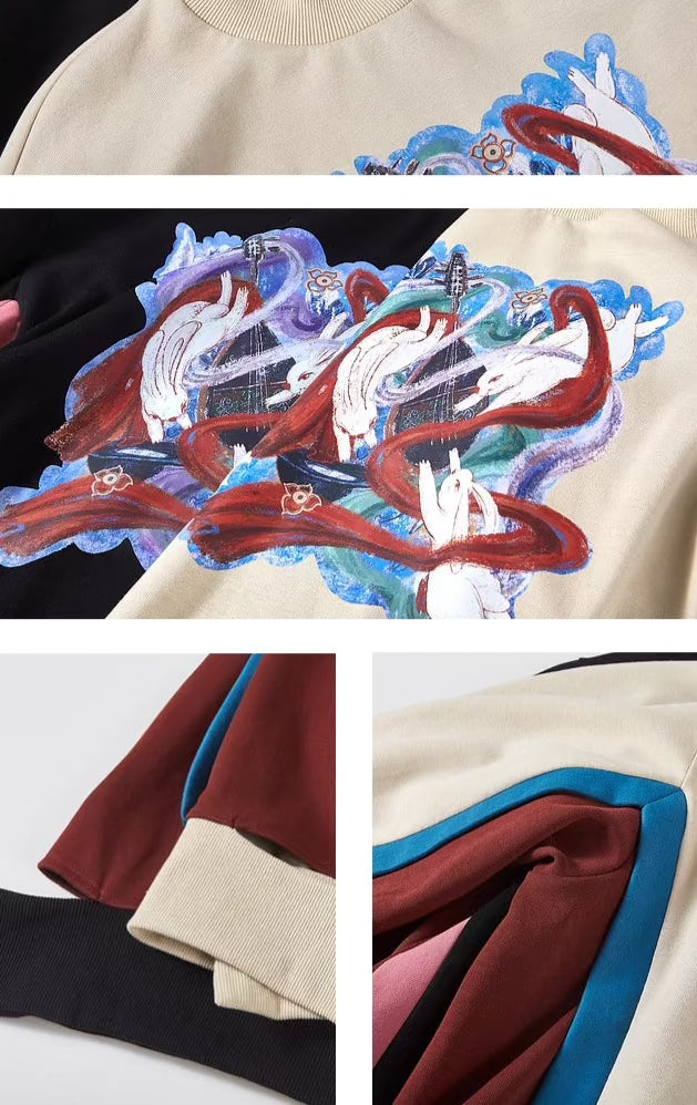 Rabbit Cuffs Double-sided Knitted Dress