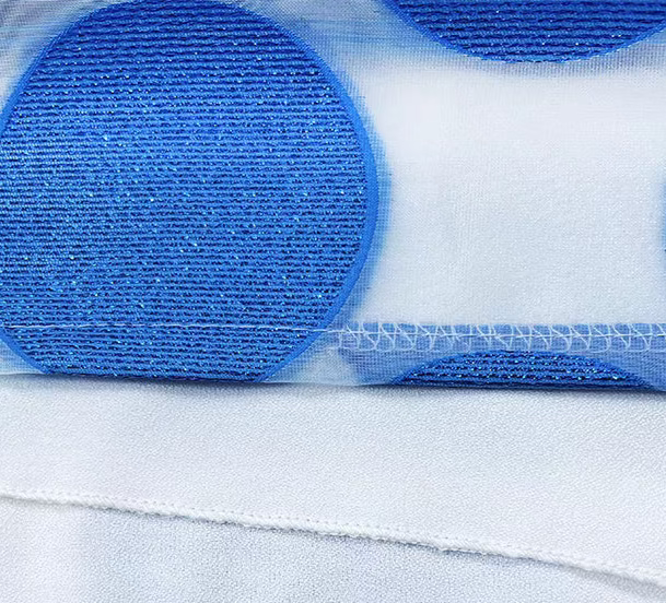 slim embroidered umbrella skirt