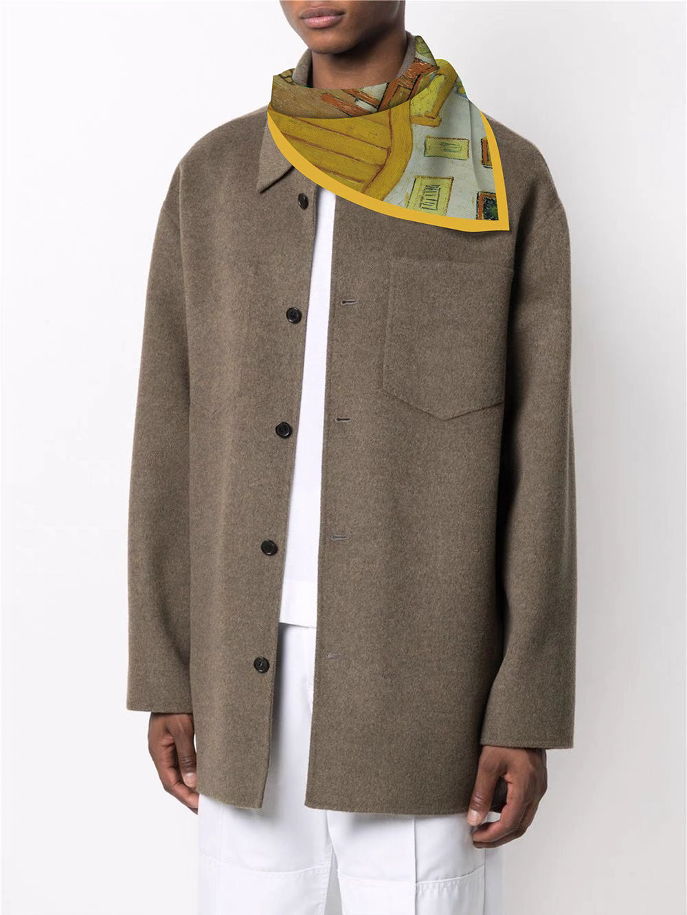 "Bedroom in Arles" scarf