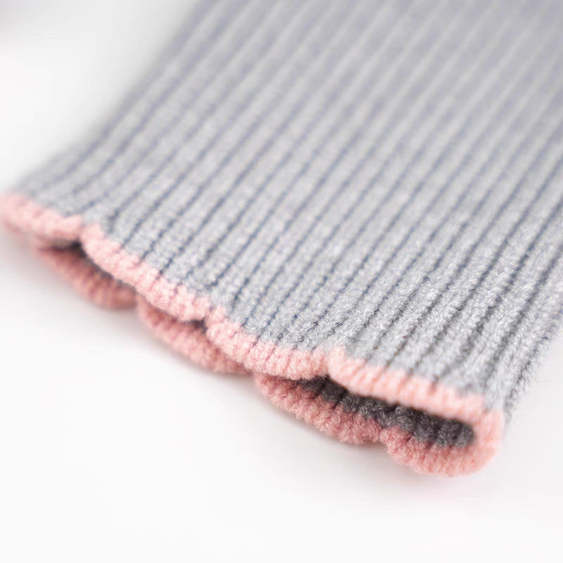 Gray love heart empty flower troupe old cat dress