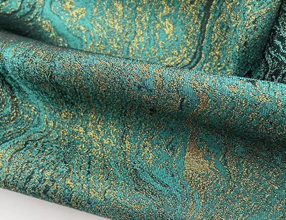 Green High Waisted Puffy Umbrella Skirt