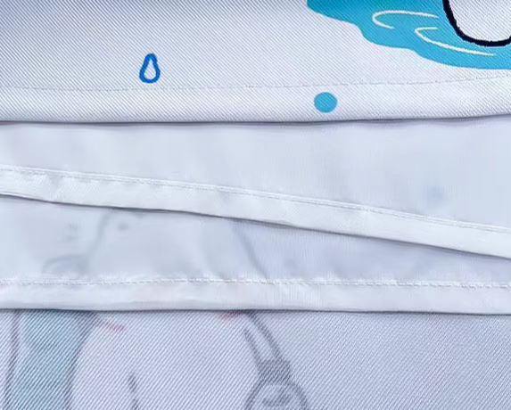 Cute rainy day bear Puff Skirt