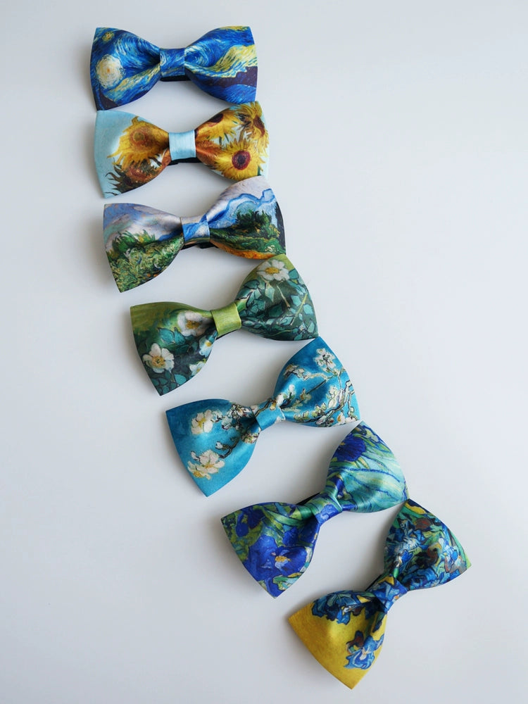 "Wild Rose" bow tie