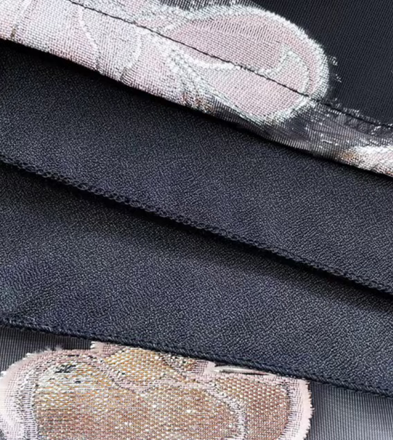 French retro elegant drapey skirt