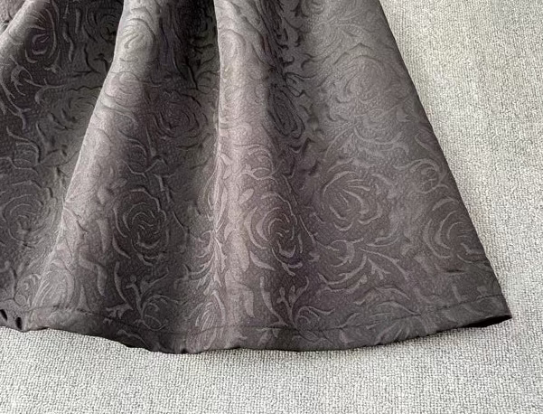 Hepburn black pockets slimming tutu skirt