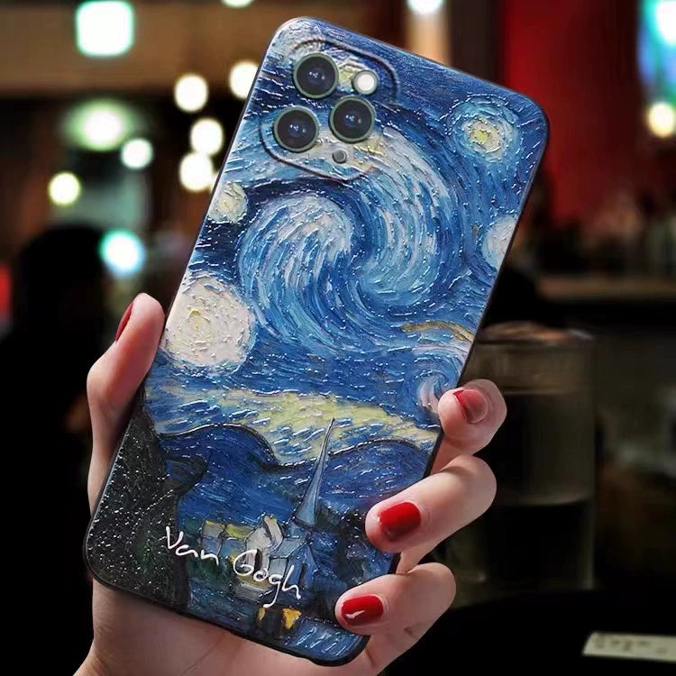 Starry Night" iPhone case remulia Starry Night" iPhone case remulia