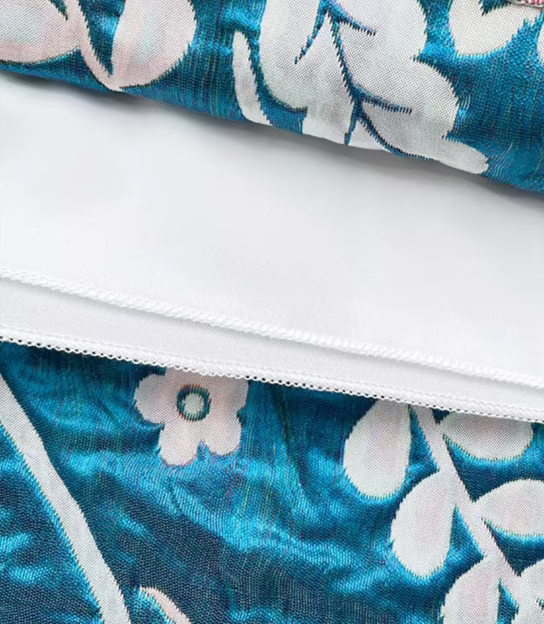 rainforest embroidered leaves skirt