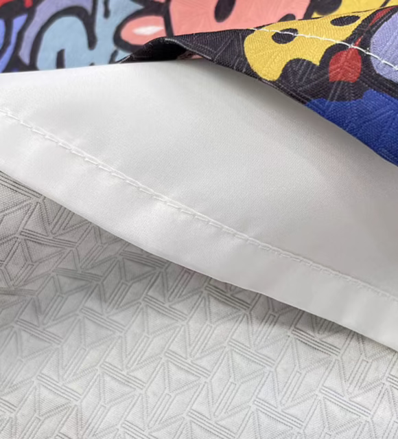 hand-painted animal city high-waisted early spring skirt