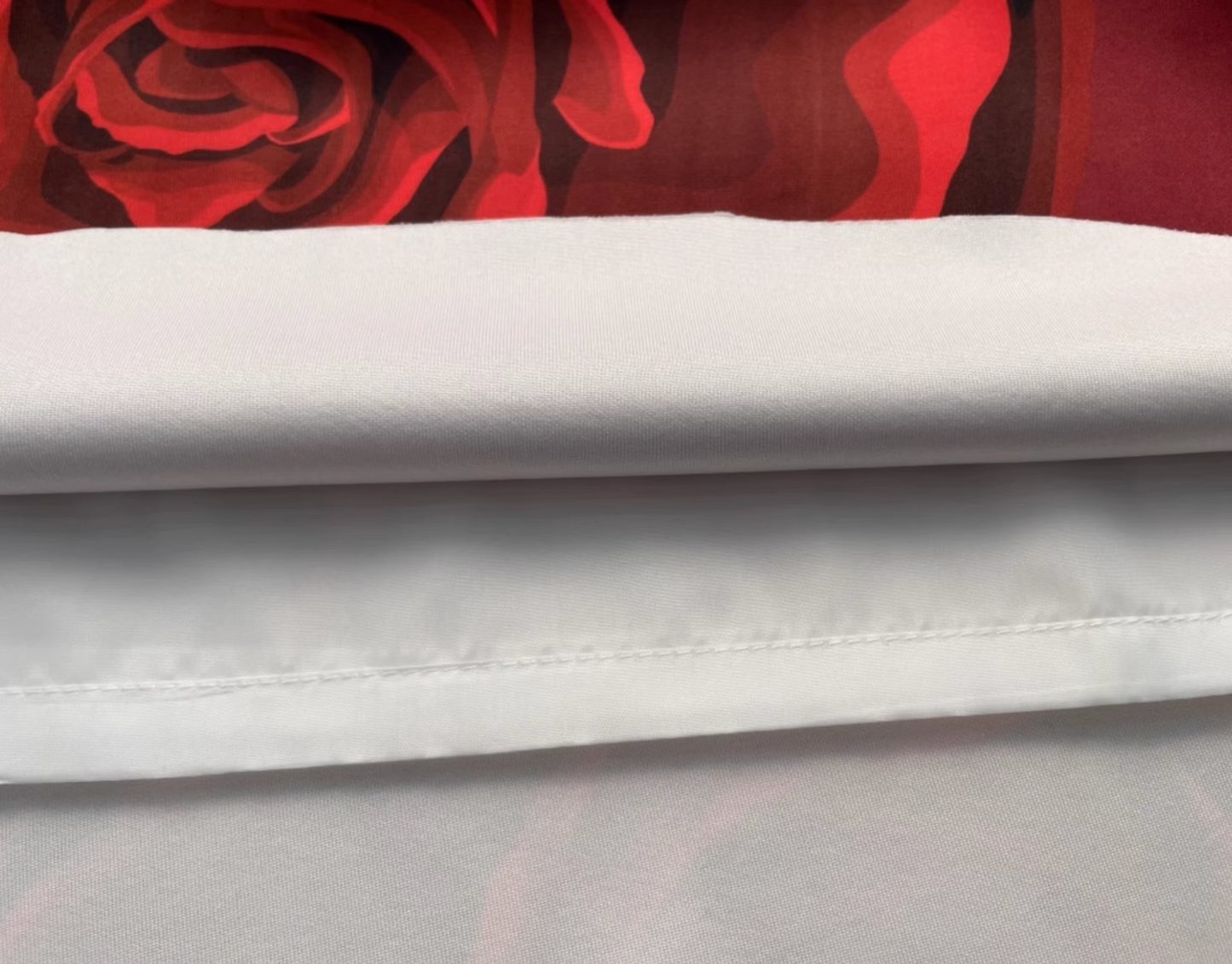 high-waist printed versatile skirt