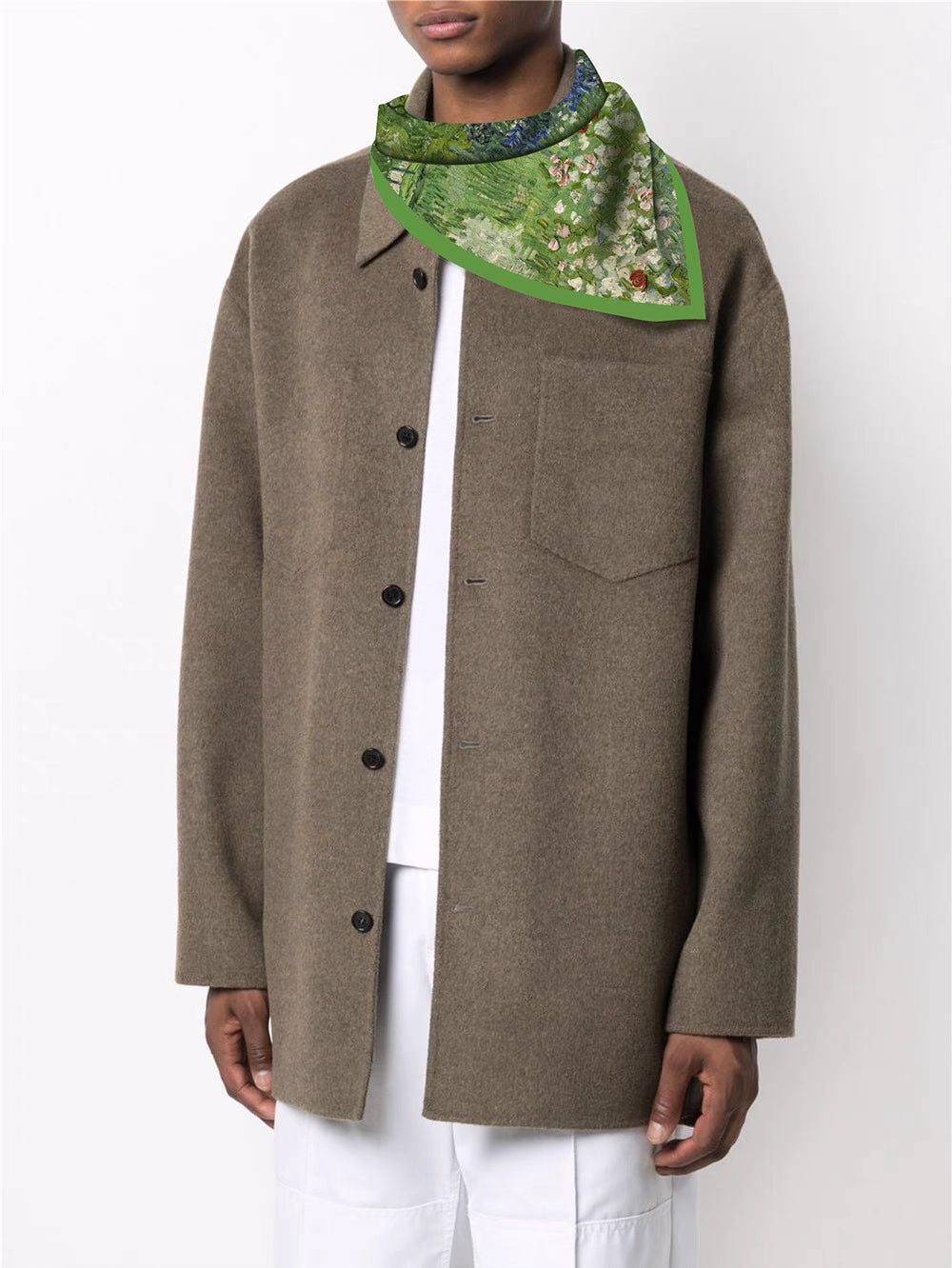 "Daubigny's Garden" scarf