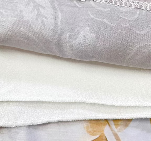 yellow organza lily of the valley positioning a-line skirt