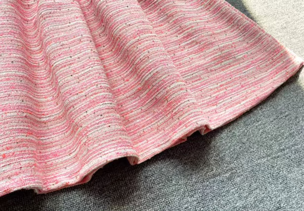 tweed high waist pear-shaped skirt