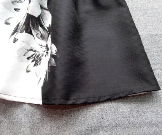 Puff Skirt Women's Color Matching Skirt