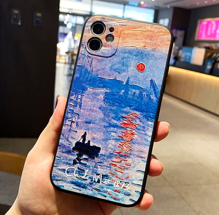 『印象・日の出』iPhoneケース