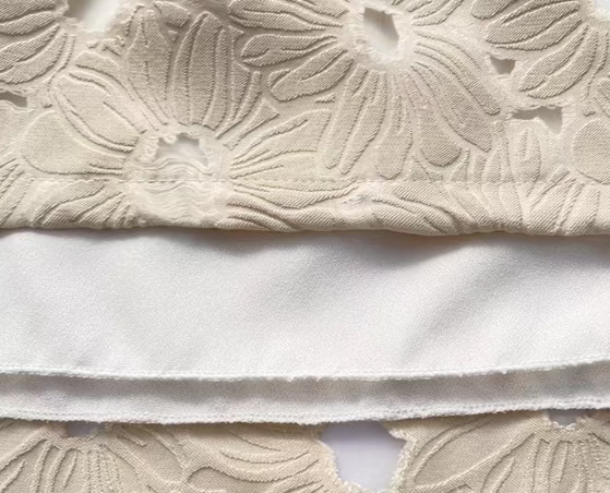 embroidered high-waisted niche fluffy skirt