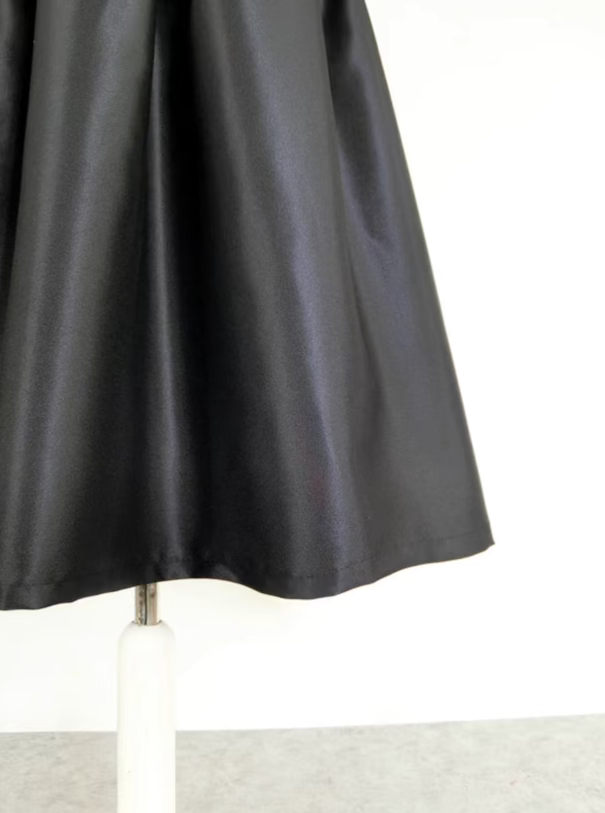 A-line umbrella fluffy and stylish belly-covering skirt