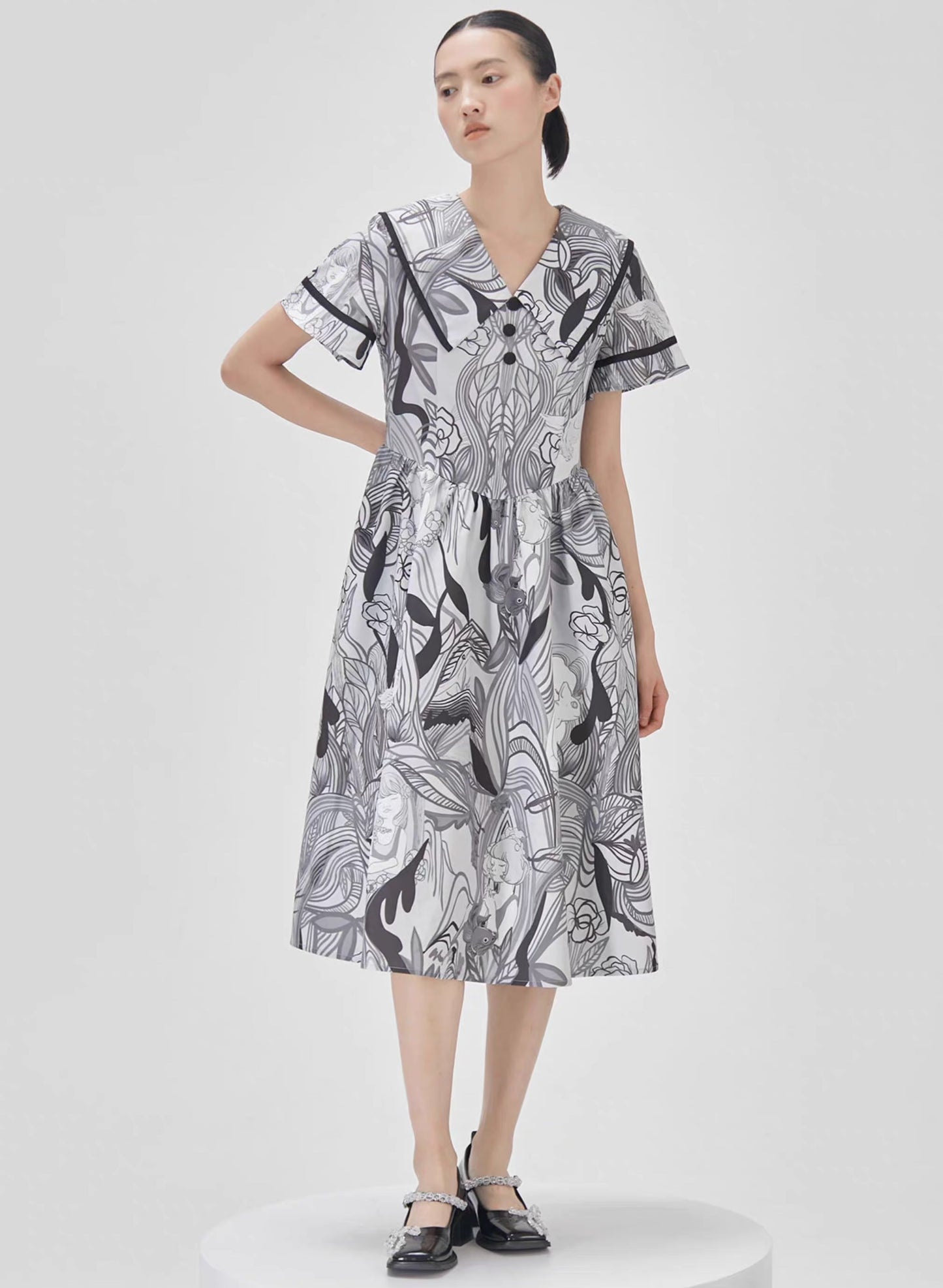 Collection of dresses