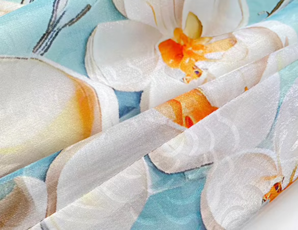 Fresh Magnolia Chinese Style Printed Skirt