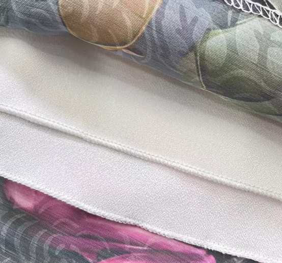 pink bell flower design slimming skirt