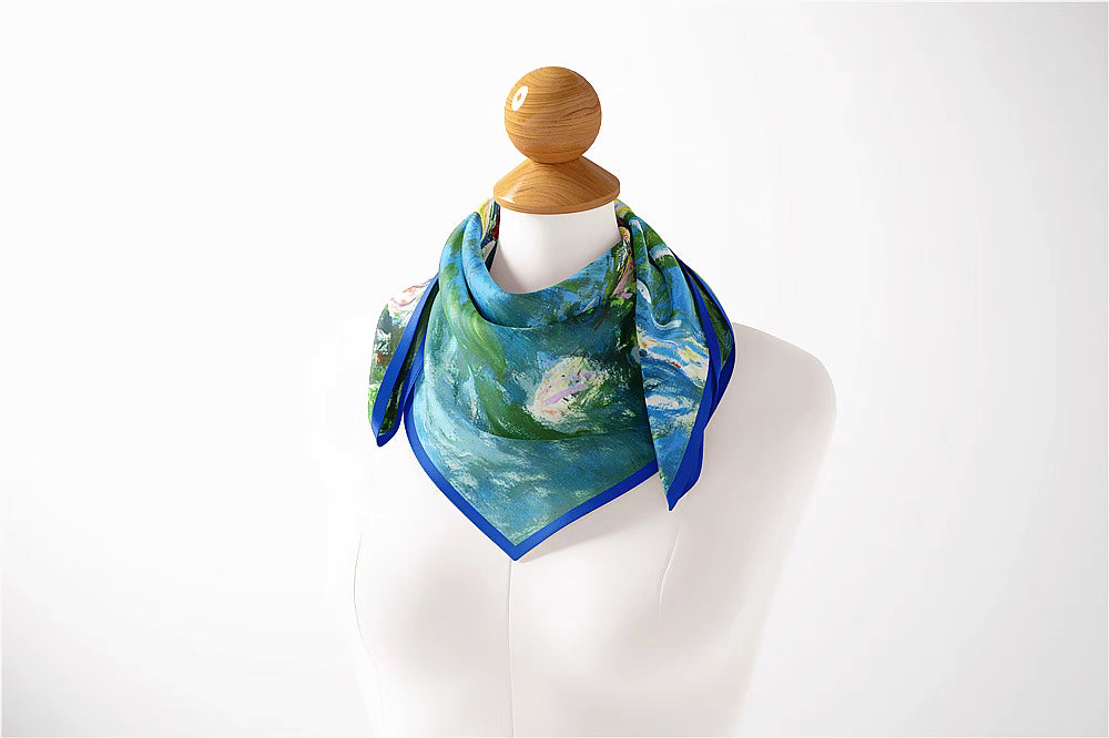"Water Lily" scarf