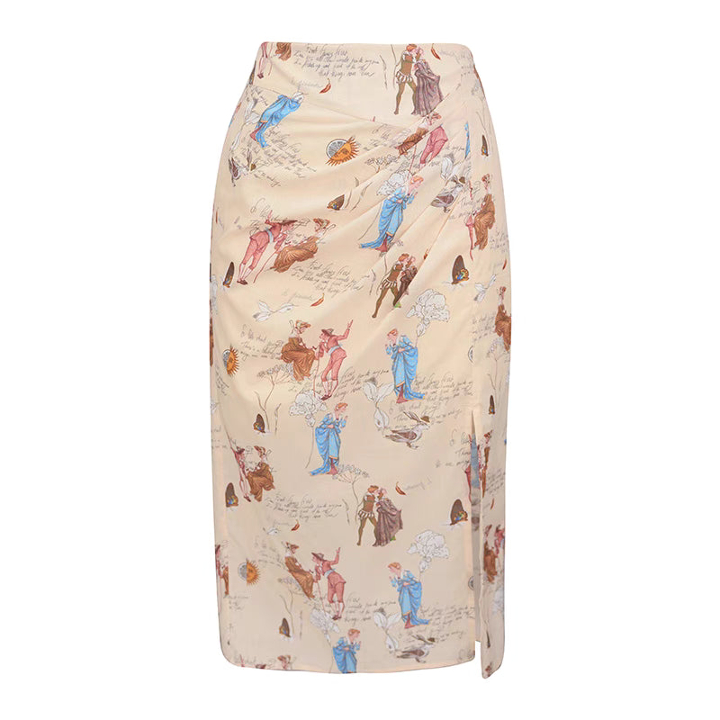 three-dimensional structure hip skirt