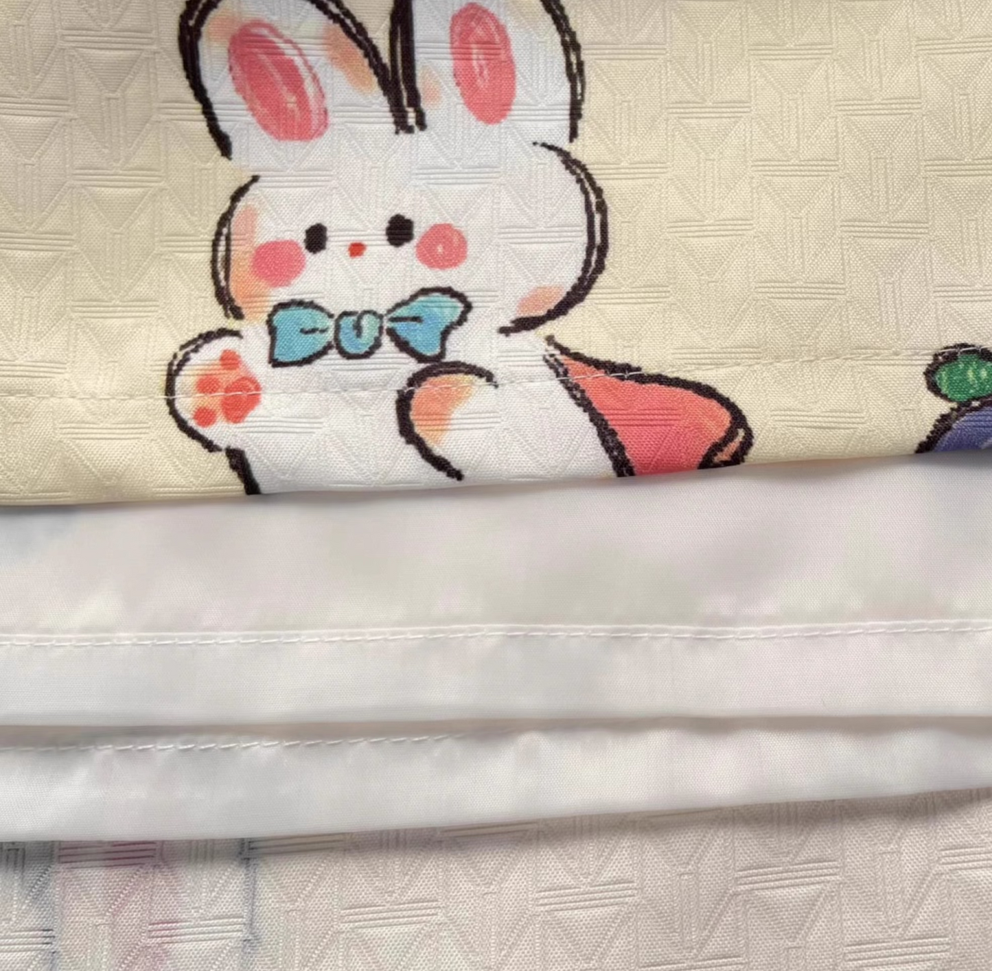 rabbit high waist design elegant and cute skirt