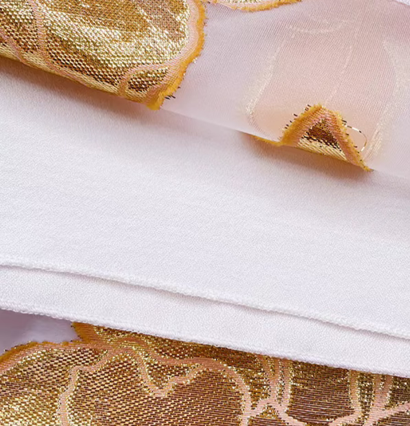 elegant princess embroidered high-waist skirt