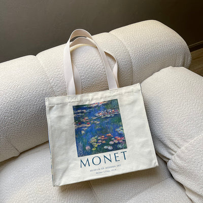 『睡蓮』トートバッグ ver2