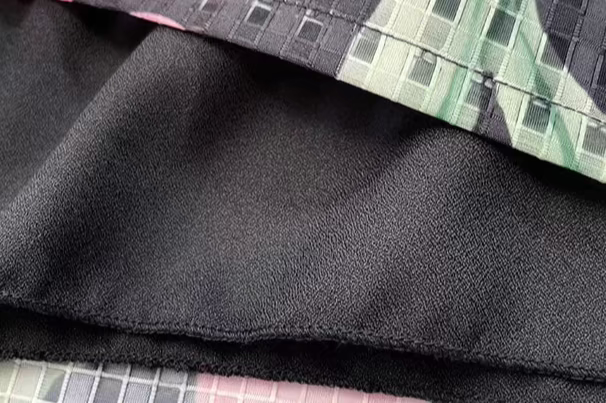 printed breathable loose puff skirt