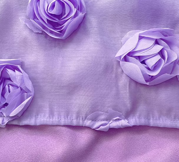 purple versatile women's skirt