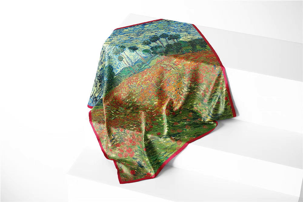 "Poppy Field" Scarf