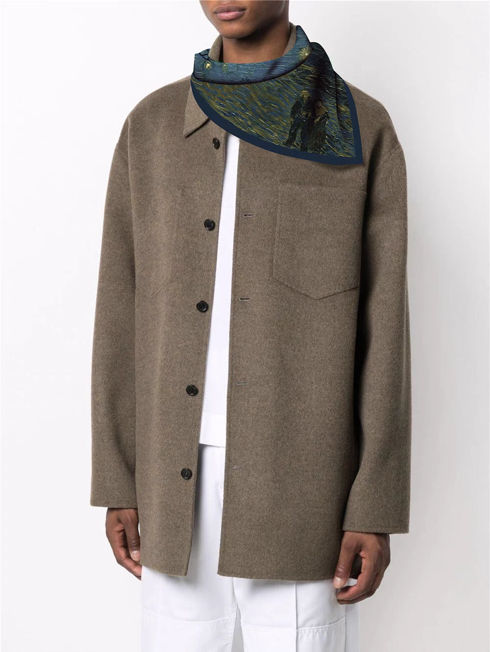 "Starry Night Over the Rhône" scarf