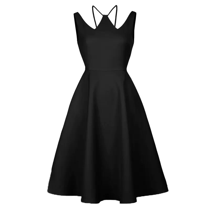 large swing A-line umbrella dress