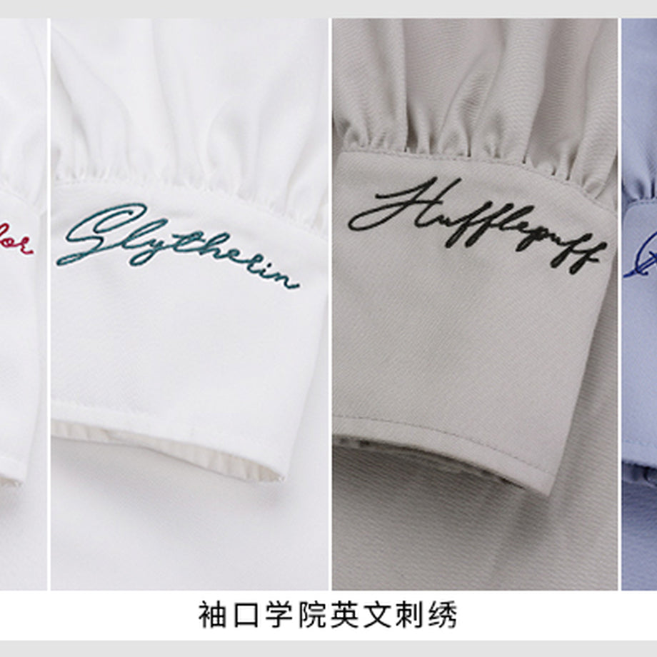 wizard school puff sleeve blouse