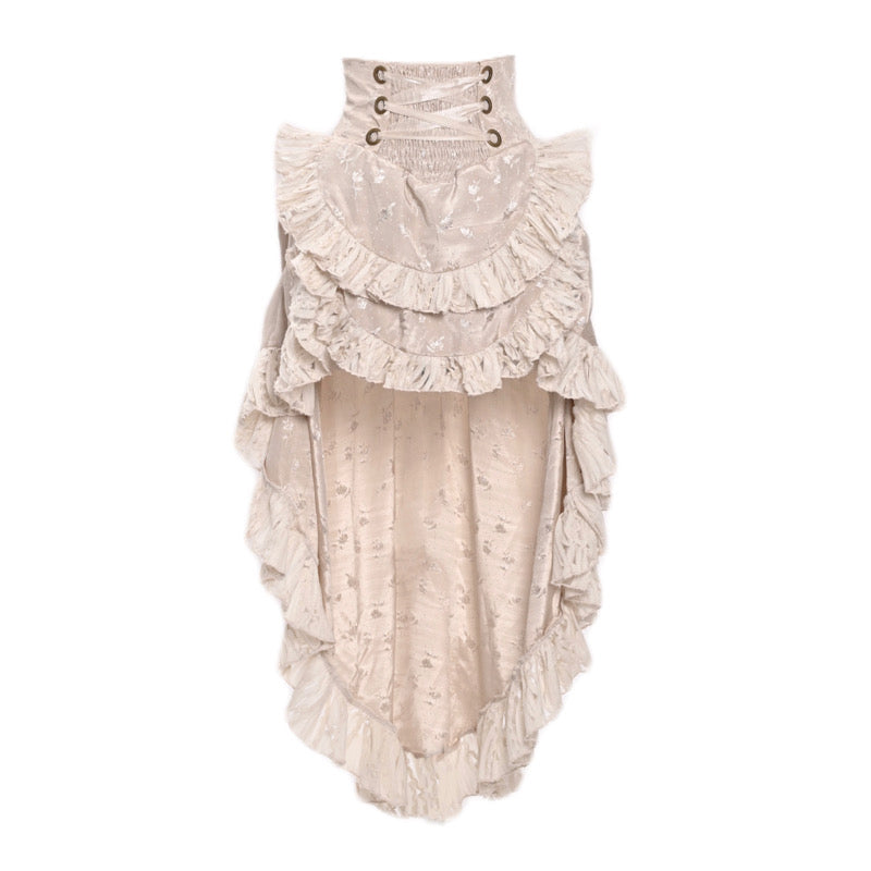 宮廷王妃の編み上げフィッシュテールスカート