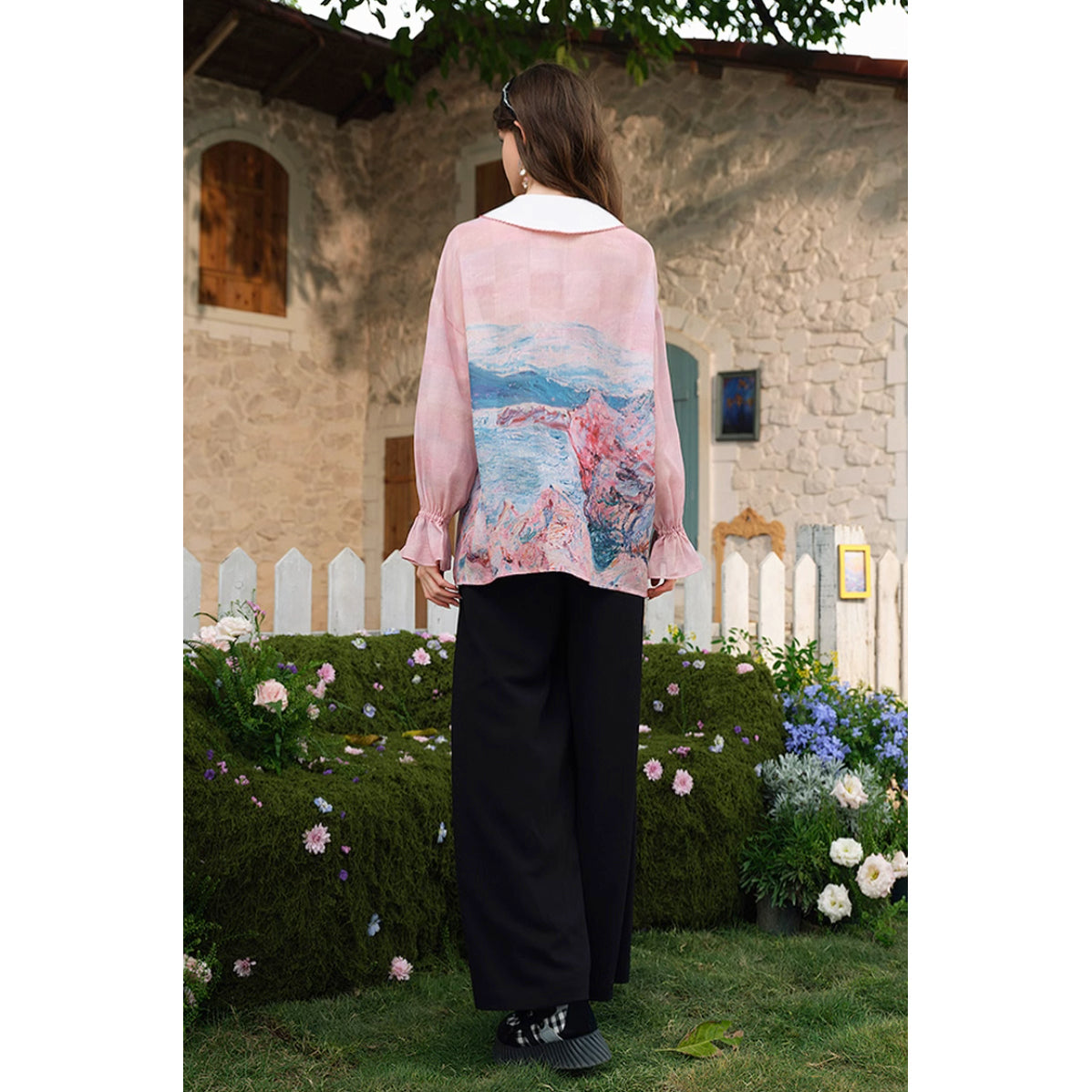 ジヴェルニーのケシ畑のブラウス