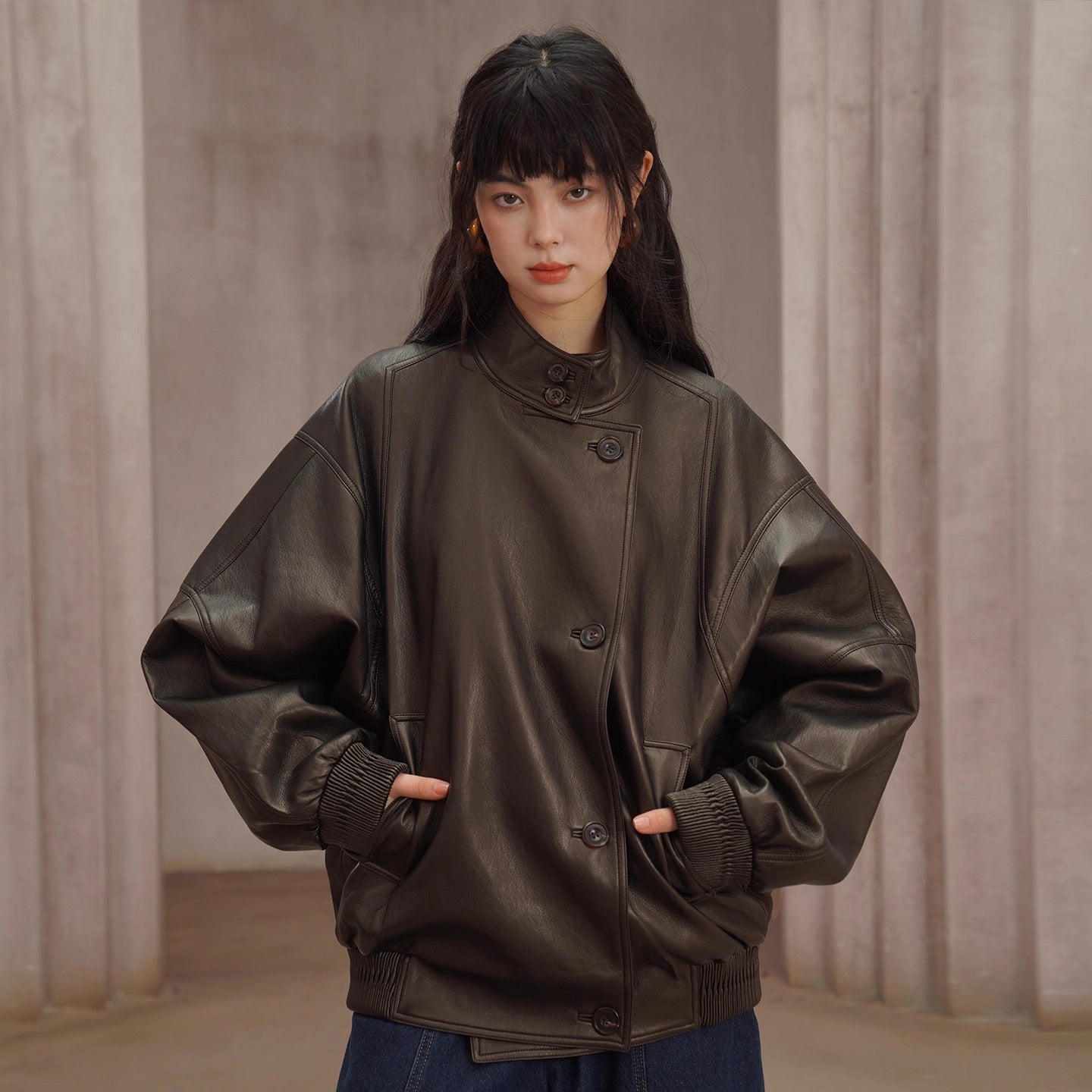 contemporary leather jacket – remulia