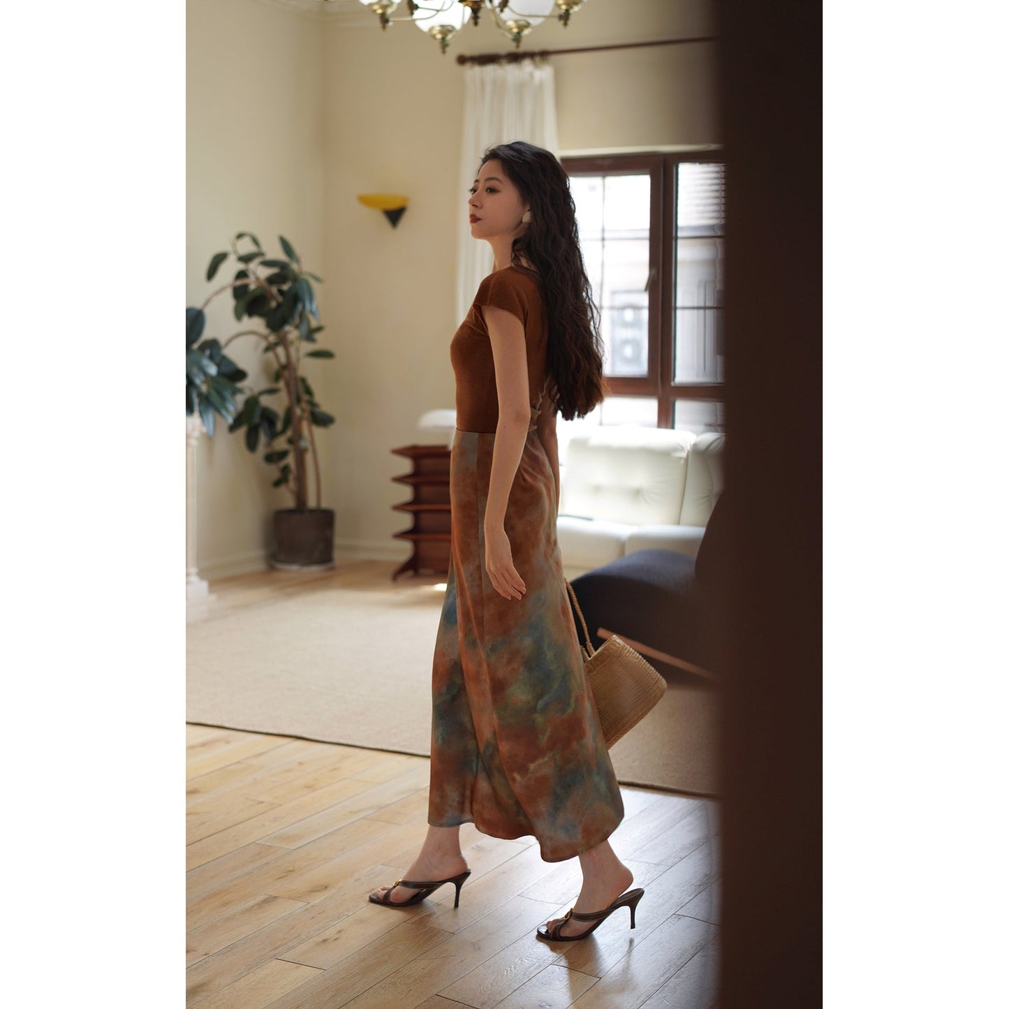 印象・日の出のマーメイドスカート