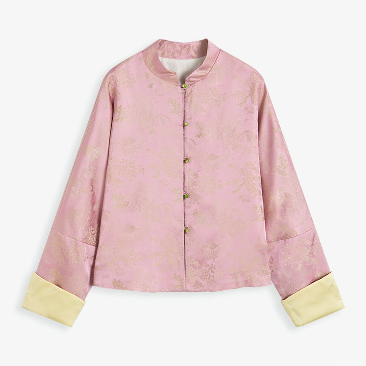 宮廷の風景画チャイナジャケット