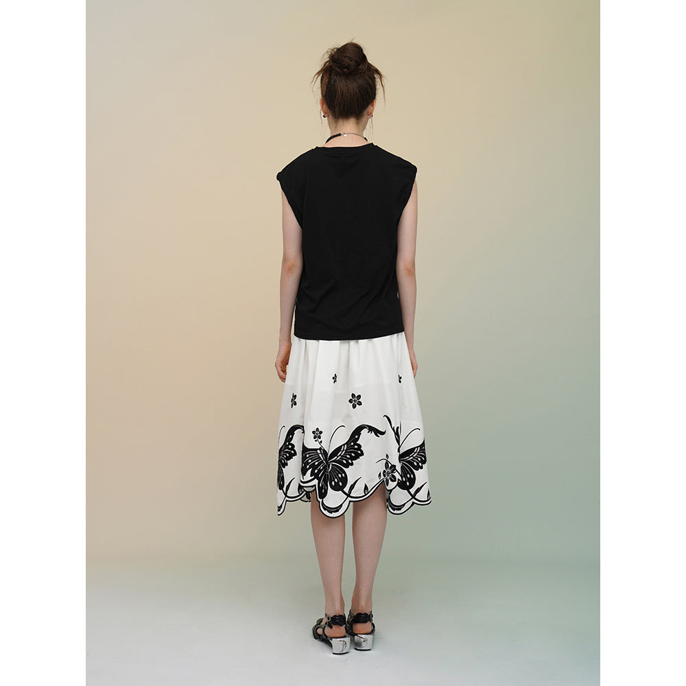 童話少女のノースリーブTシャツ