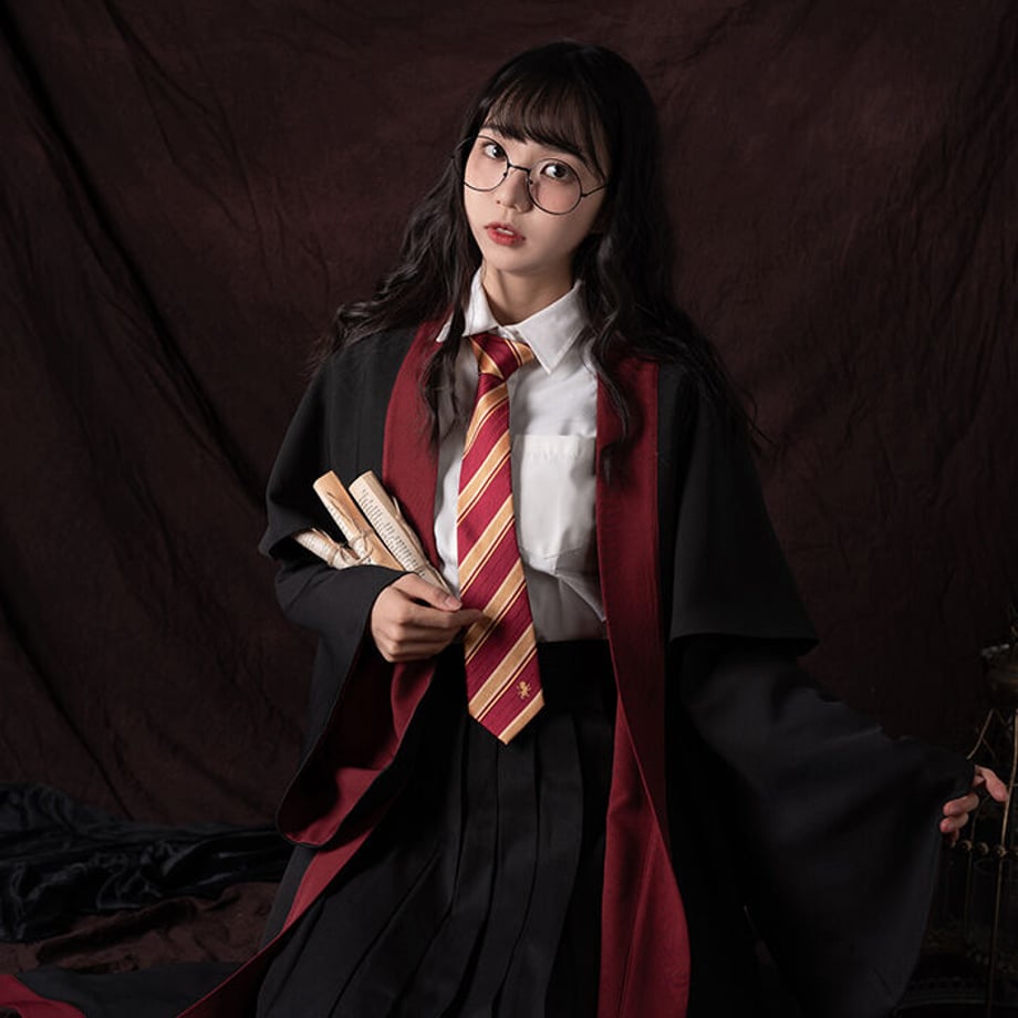 wizard school striped tie