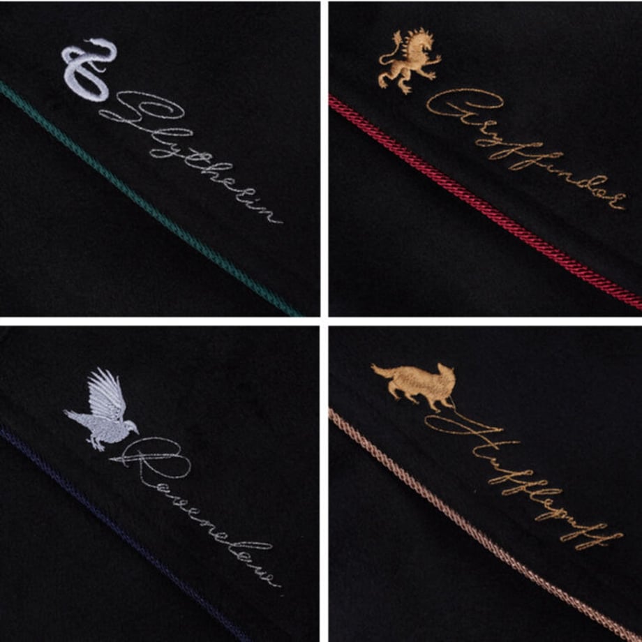 wizard school hooded long coat