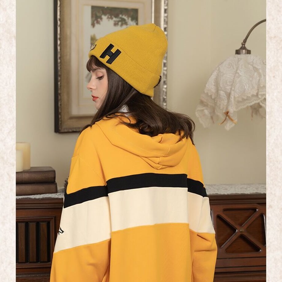 wizard school knit hat