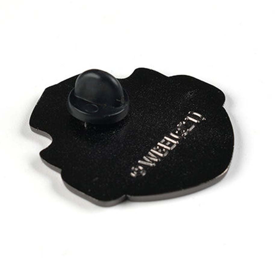 wizard school checkered pattern badge