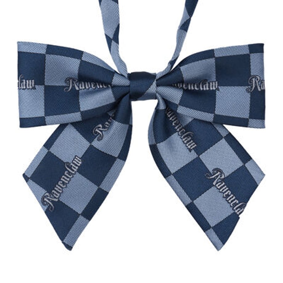 wizard school plaid ribbon tie