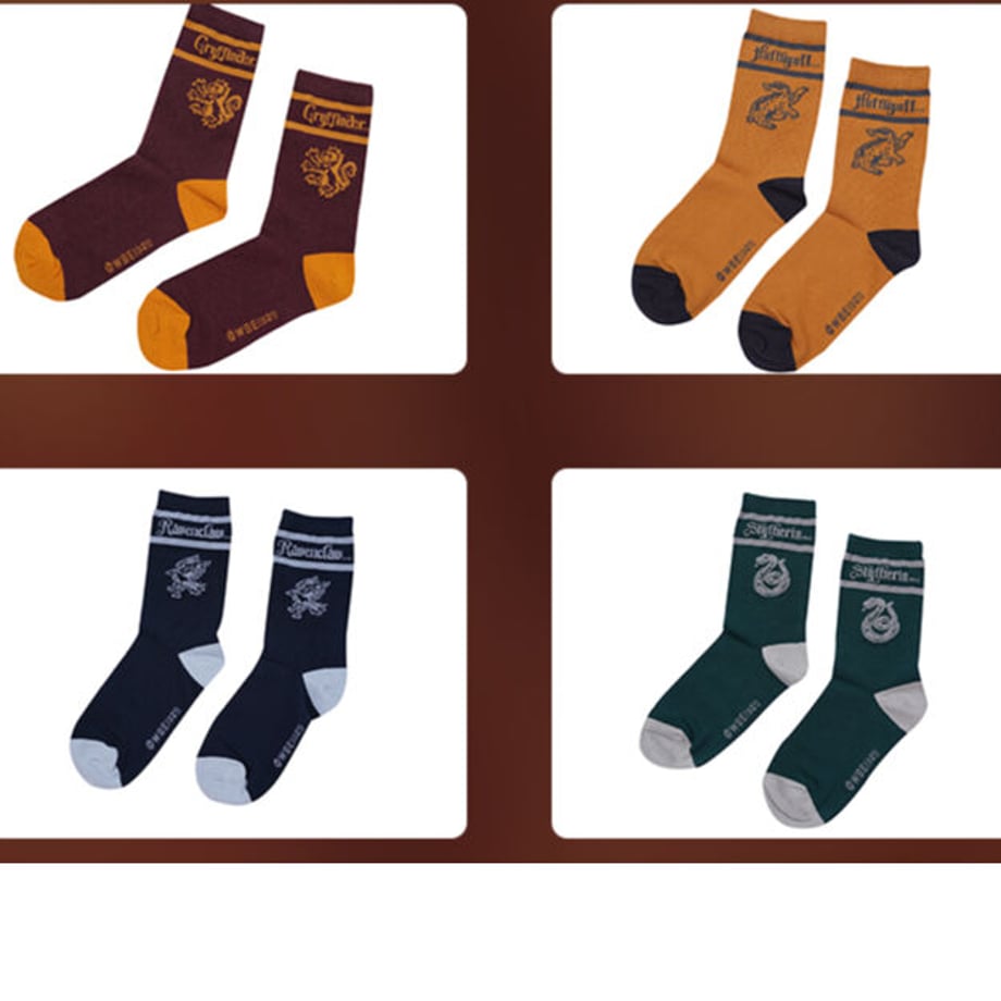 wizard school crew socks